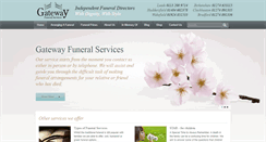 Desktop Screenshot of gatewayfuneralservices.co.uk